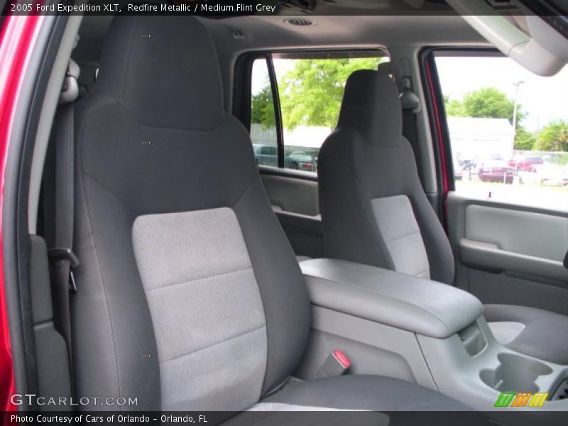 Redfire Metallic / Medium Flint Grey 2005 Ford Expedition XLT