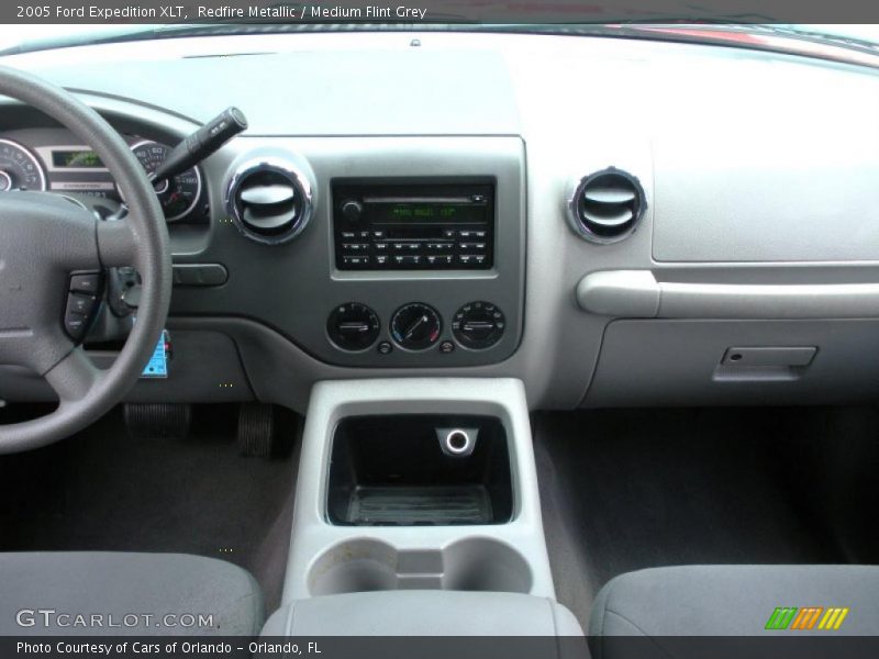 Redfire Metallic / Medium Flint Grey 2005 Ford Expedition XLT