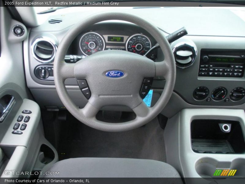 Redfire Metallic / Medium Flint Grey 2005 Ford Expedition XLT