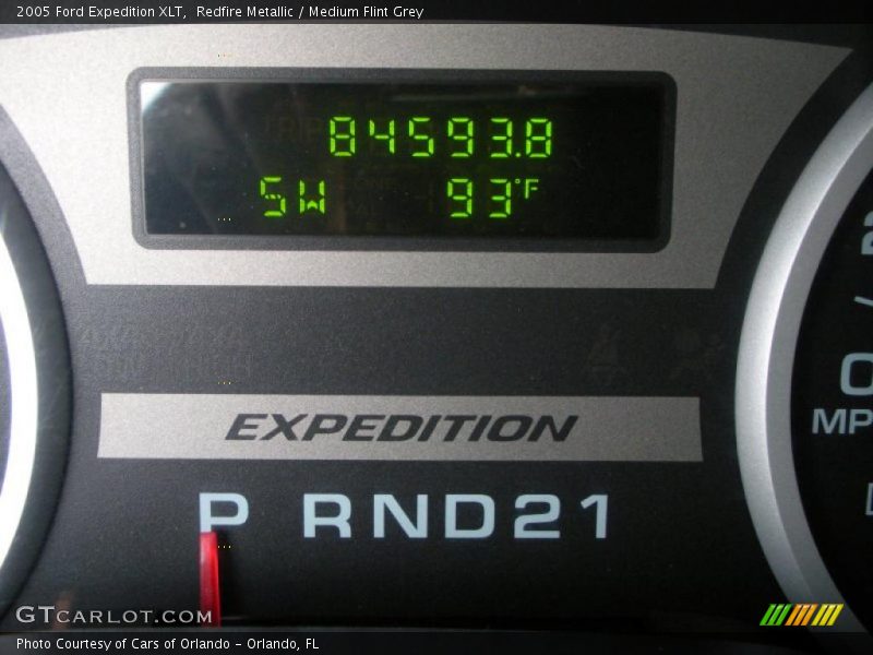 Redfire Metallic / Medium Flint Grey 2005 Ford Expedition XLT