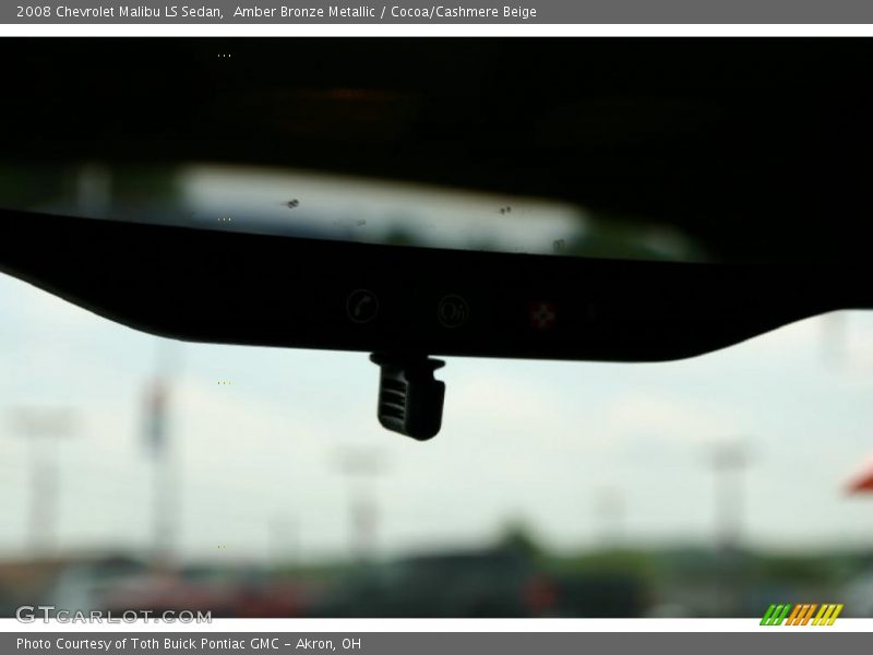 Amber Bronze Metallic / Cocoa/Cashmere Beige 2008 Chevrolet Malibu LS Sedan