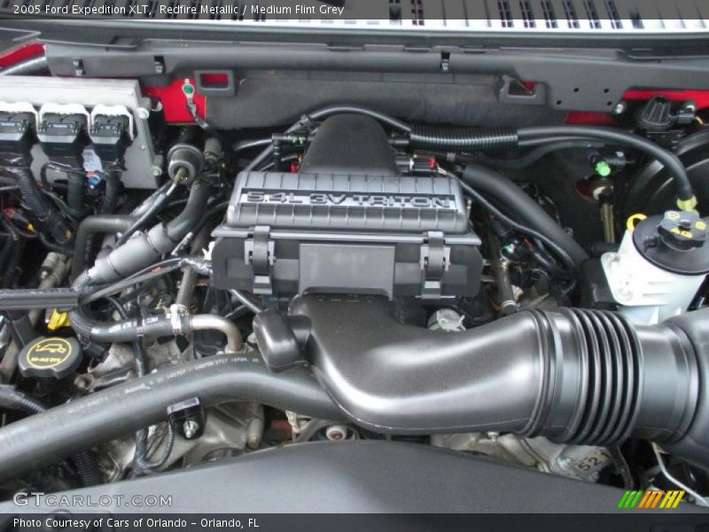 Redfire Metallic / Medium Flint Grey 2005 Ford Expedition XLT