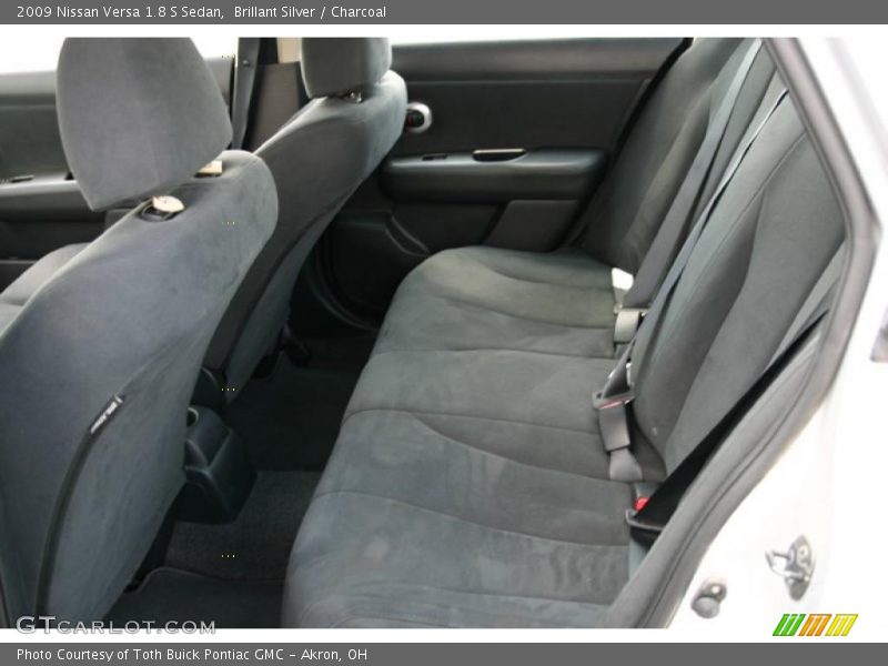 Brillant Silver / Charcoal 2009 Nissan Versa 1.8 S Sedan