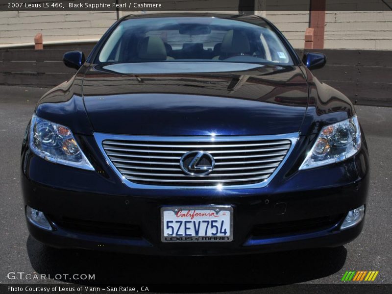 Black Sapphire Pearl / Cashmere 2007 Lexus LS 460