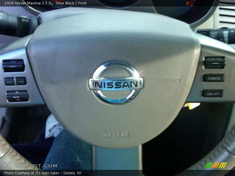 Onyx Black / Frost 2006 Nissan Maxima 3.5 SL