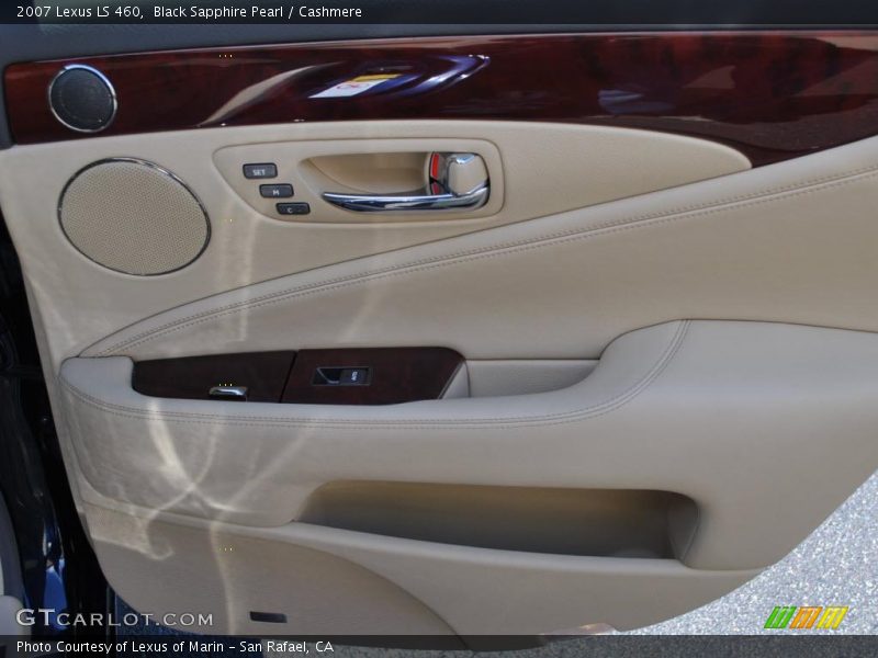 Black Sapphire Pearl / Cashmere 2007 Lexus LS 460