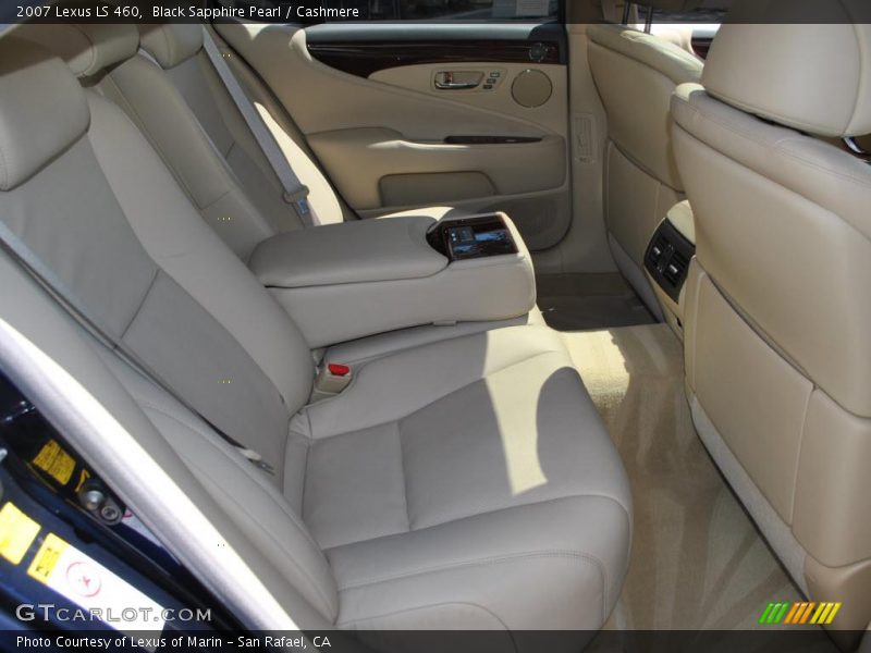 Black Sapphire Pearl / Cashmere 2007 Lexus LS 460