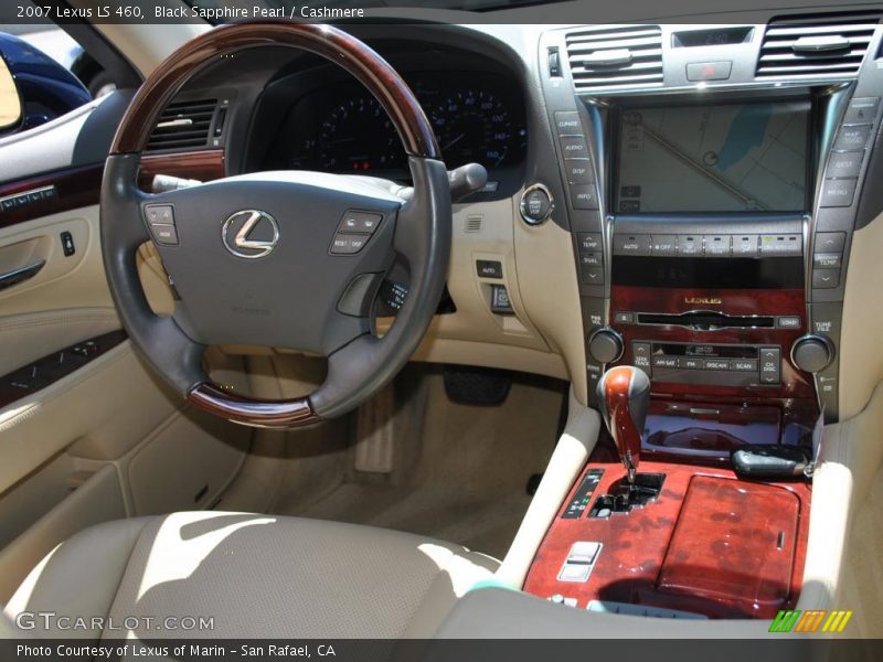 Black Sapphire Pearl / Cashmere 2007 Lexus LS 460