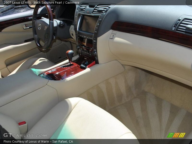 Black Sapphire Pearl / Cashmere 2007 Lexus LS 460