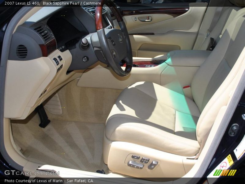 Black Sapphire Pearl / Cashmere 2007 Lexus LS 460