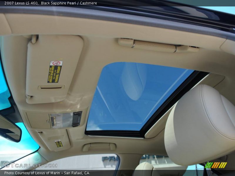 Black Sapphire Pearl / Cashmere 2007 Lexus LS 460