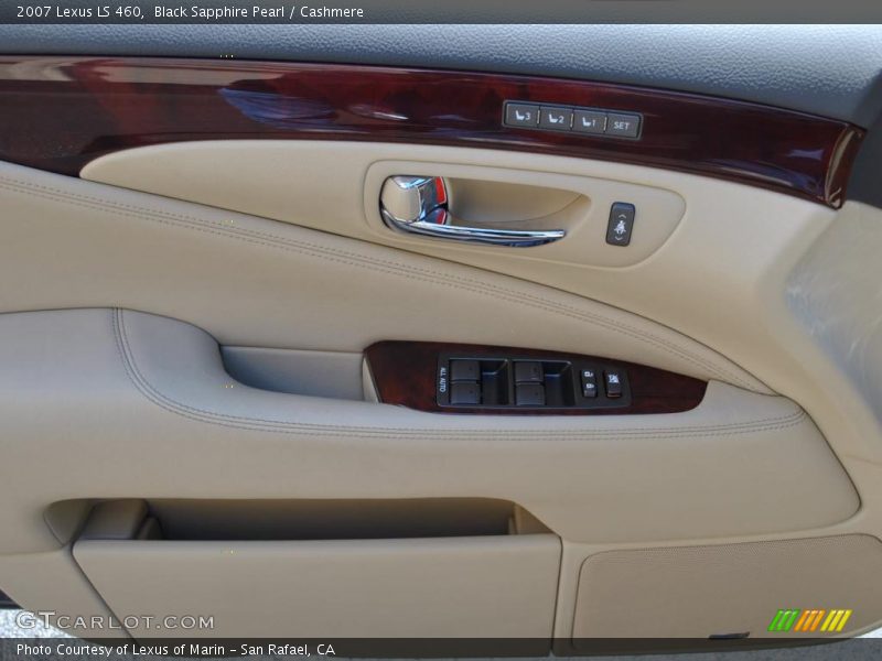 Black Sapphire Pearl / Cashmere 2007 Lexus LS 460