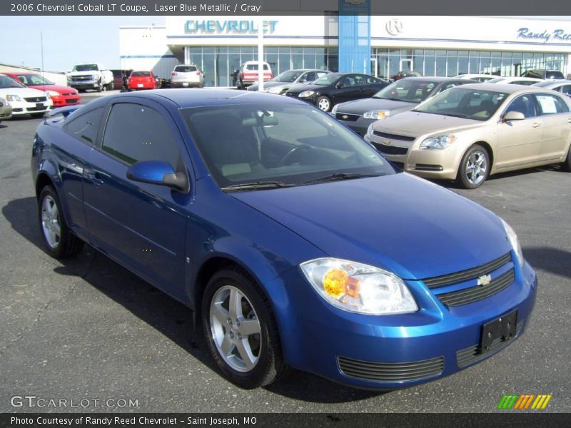 Laser Blue Metallic / Gray 2006 Chevrolet Cobalt LT Coupe