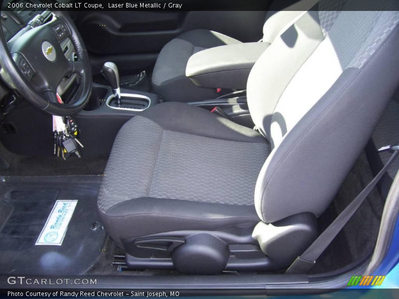 Laser Blue Metallic / Gray 2006 Chevrolet Cobalt LT Coupe