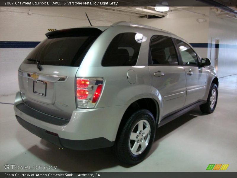 Silverstone Metallic / Light Gray 2007 Chevrolet Equinox LT AWD