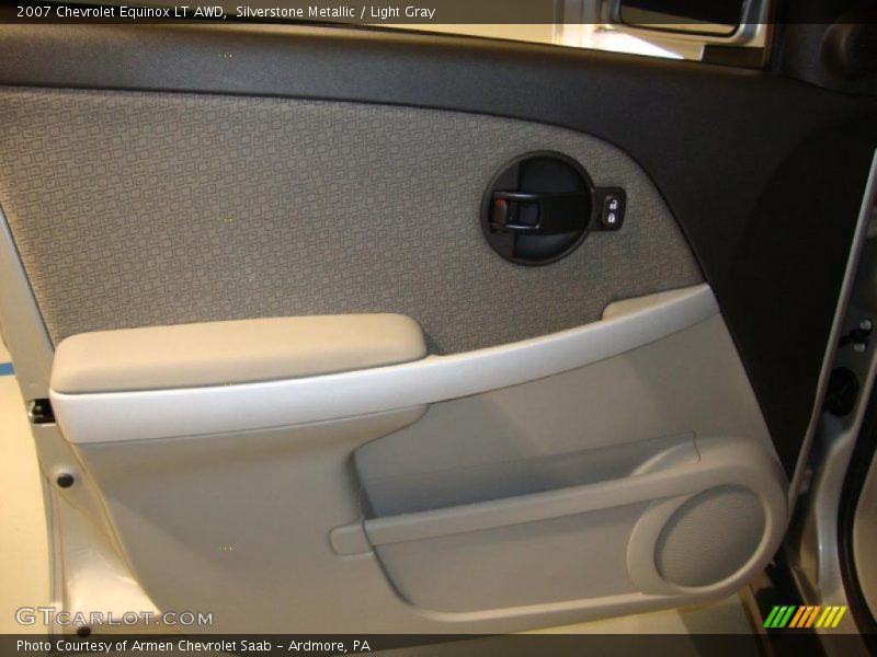 Silverstone Metallic / Light Gray 2007 Chevrolet Equinox LT AWD