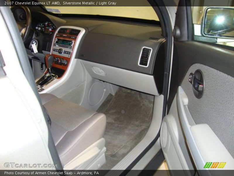 Silverstone Metallic / Light Gray 2007 Chevrolet Equinox LT AWD
