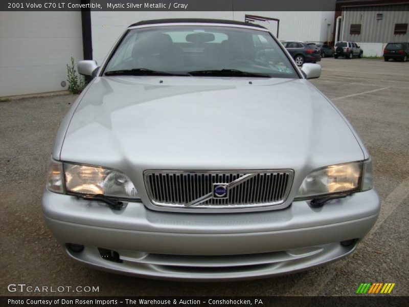 Mystic Silver Metallic / Gray 2001 Volvo C70 LT Convertible