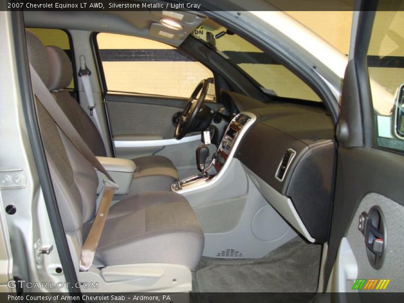 Silverstone Metallic / Light Gray 2007 Chevrolet Equinox LT AWD