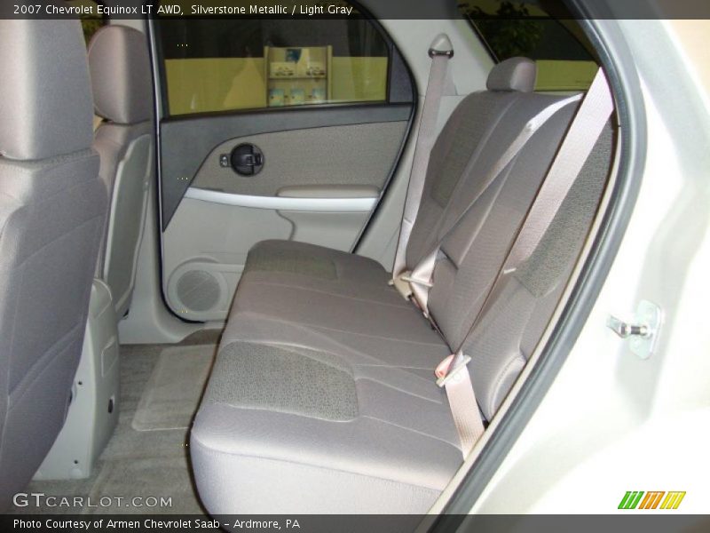 Silverstone Metallic / Light Gray 2007 Chevrolet Equinox LT AWD