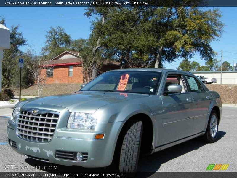 Satin Jade Pearlcoat / Dark Slate Gray/Light Slate Gray 2006 Chrysler 300 Touring