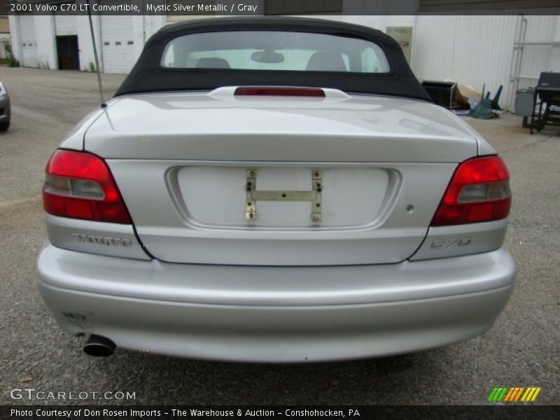 Mystic Silver Metallic / Gray 2001 Volvo C70 LT Convertible