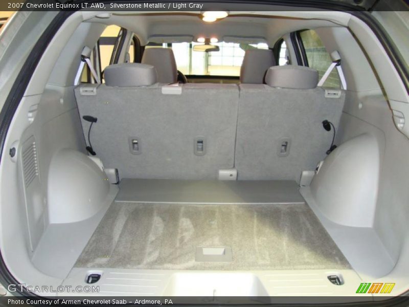 Silverstone Metallic / Light Gray 2007 Chevrolet Equinox LT AWD