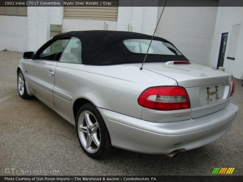 Mystic Silver Metallic / Gray 2001 Volvo C70 LT Convertible