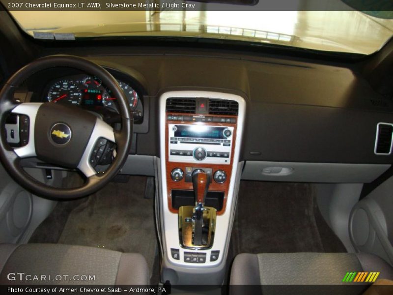 Silverstone Metallic / Light Gray 2007 Chevrolet Equinox LT AWD