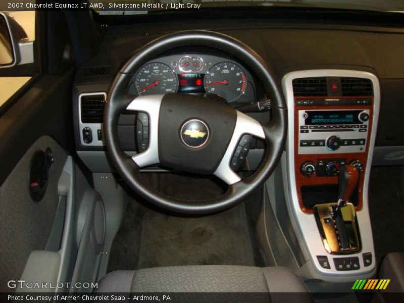Silverstone Metallic / Light Gray 2007 Chevrolet Equinox LT AWD
