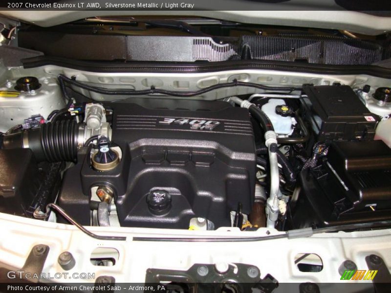Silverstone Metallic / Light Gray 2007 Chevrolet Equinox LT AWD