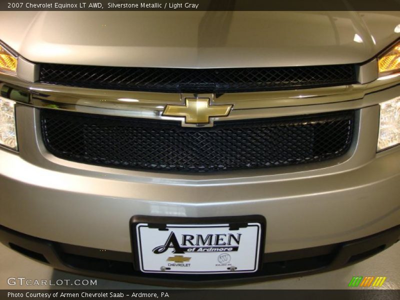 Silverstone Metallic / Light Gray 2007 Chevrolet Equinox LT AWD