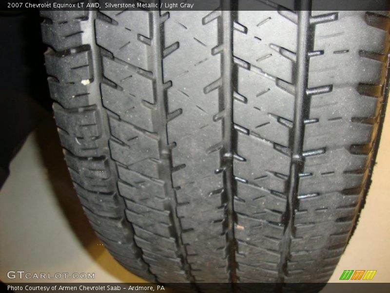 Silverstone Metallic / Light Gray 2007 Chevrolet Equinox LT AWD