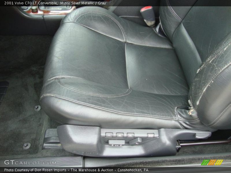Mystic Silver Metallic / Gray 2001 Volvo C70 LT Convertible