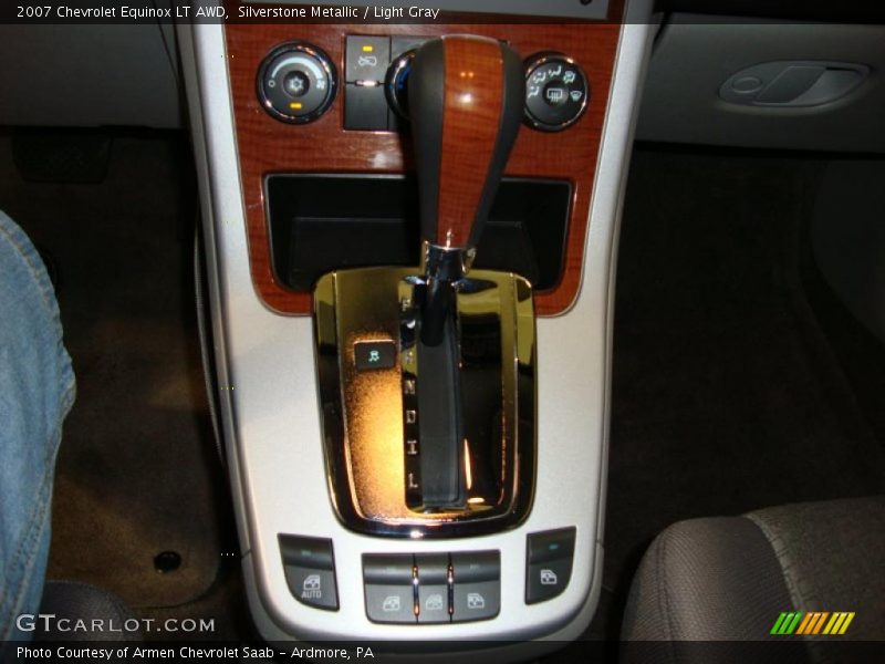 Silverstone Metallic / Light Gray 2007 Chevrolet Equinox LT AWD