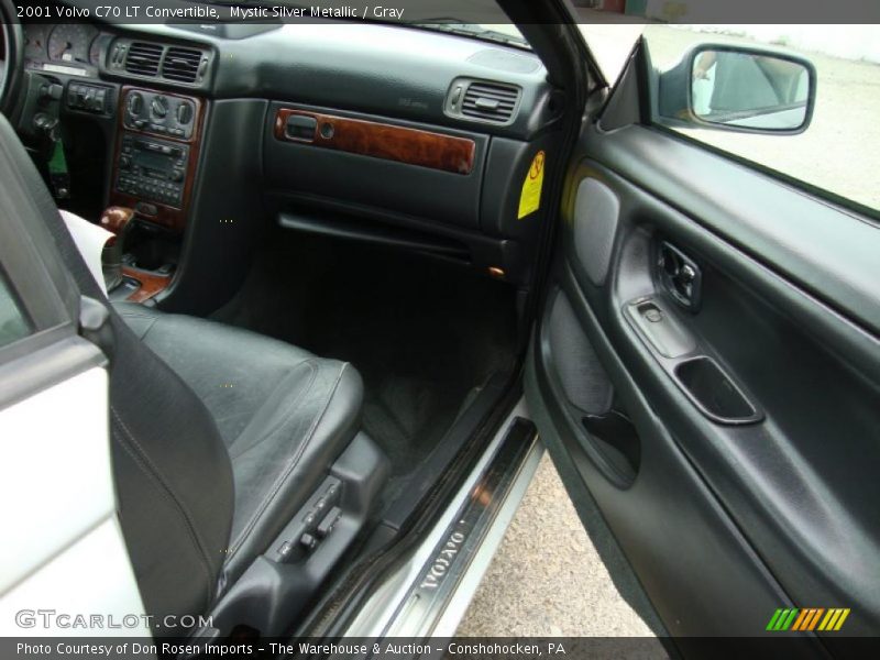 Mystic Silver Metallic / Gray 2001 Volvo C70 LT Convertible