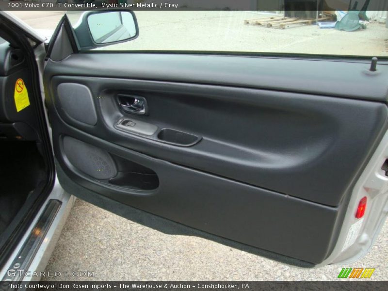 Mystic Silver Metallic / Gray 2001 Volvo C70 LT Convertible