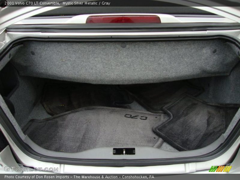 Mystic Silver Metallic / Gray 2001 Volvo C70 LT Convertible