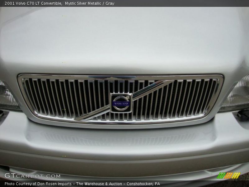 Mystic Silver Metallic / Gray 2001 Volvo C70 LT Convertible