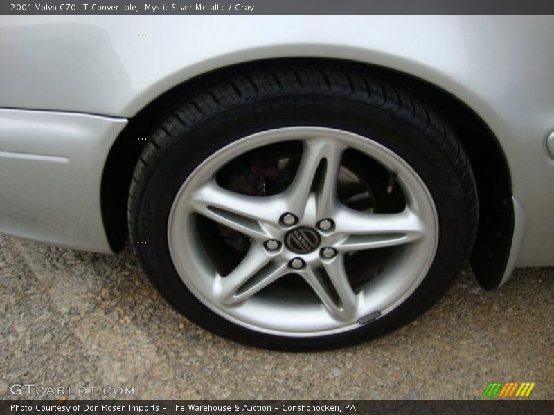 Mystic Silver Metallic / Gray 2001 Volvo C70 LT Convertible