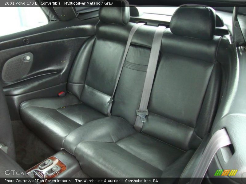 Mystic Silver Metallic / Gray 2001 Volvo C70 LT Convertible