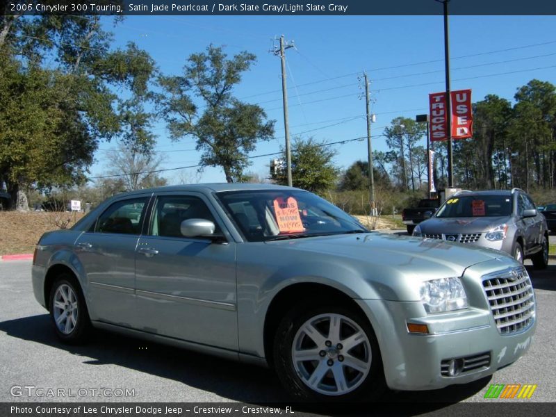 Satin Jade Pearlcoat / Dark Slate Gray/Light Slate Gray 2006 Chrysler 300 Touring