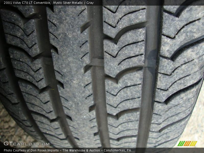 Mystic Silver Metallic / Gray 2001 Volvo C70 LT Convertible