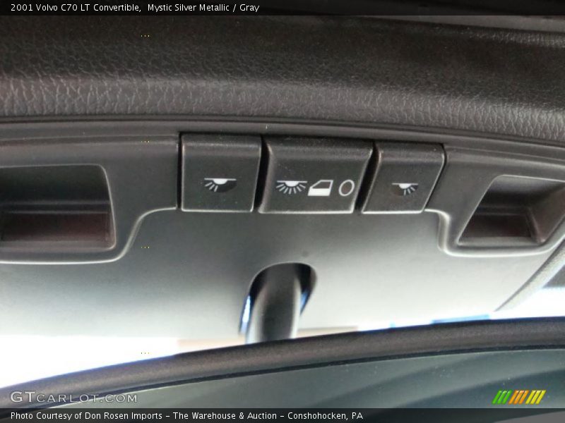 Mystic Silver Metallic / Gray 2001 Volvo C70 LT Convertible