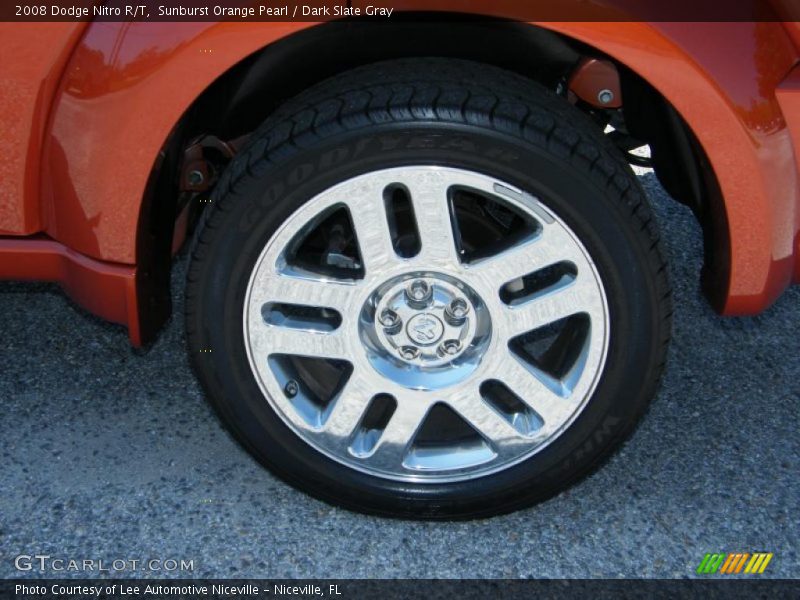 Sunburst Orange Pearl / Dark Slate Gray 2008 Dodge Nitro R/T