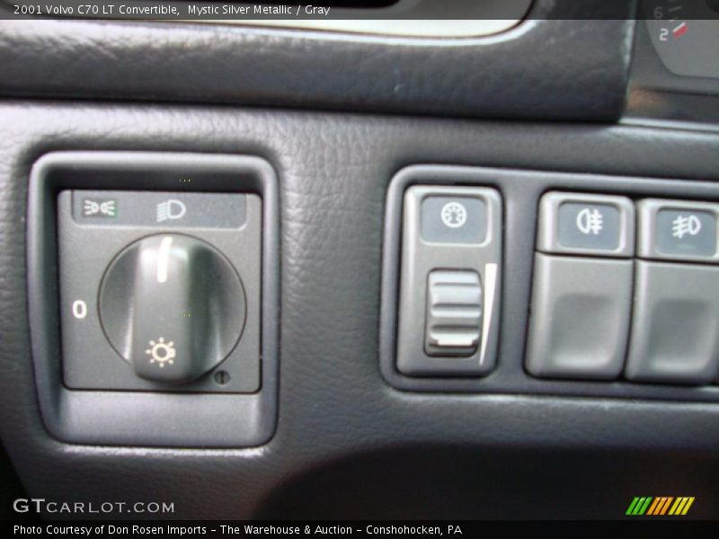 Mystic Silver Metallic / Gray 2001 Volvo C70 LT Convertible