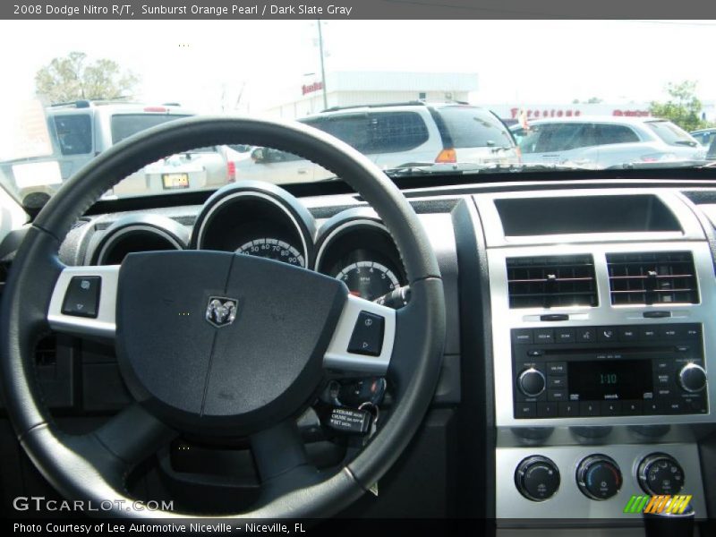 Sunburst Orange Pearl / Dark Slate Gray 2008 Dodge Nitro R/T