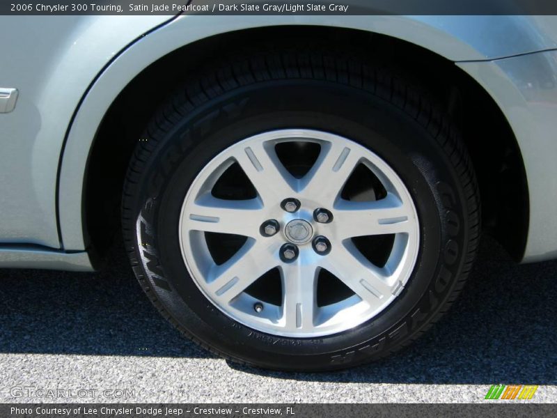 Satin Jade Pearlcoat / Dark Slate Gray/Light Slate Gray 2006 Chrysler 300 Touring