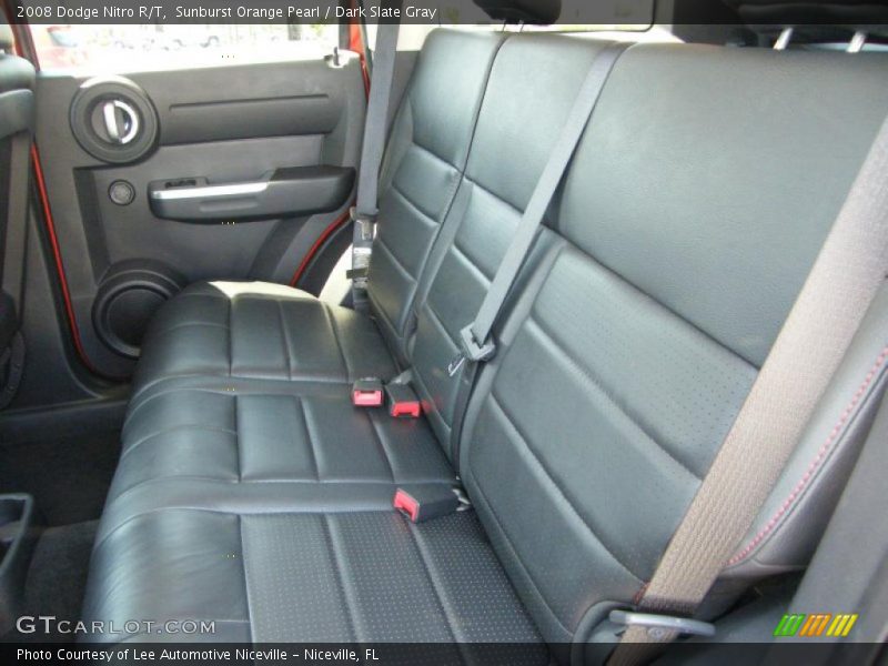 Sunburst Orange Pearl / Dark Slate Gray 2008 Dodge Nitro R/T
