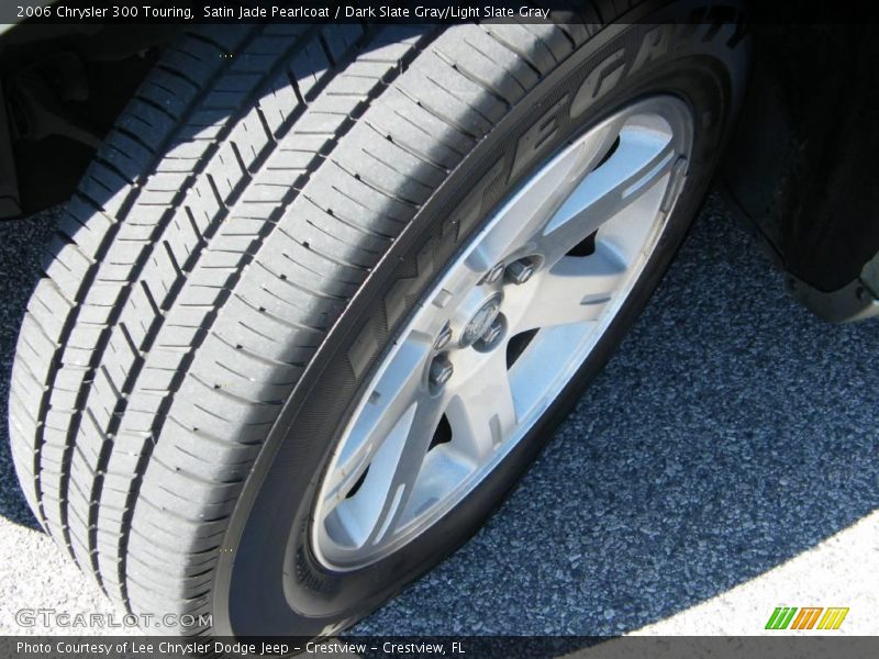 Satin Jade Pearlcoat / Dark Slate Gray/Light Slate Gray 2006 Chrysler 300 Touring